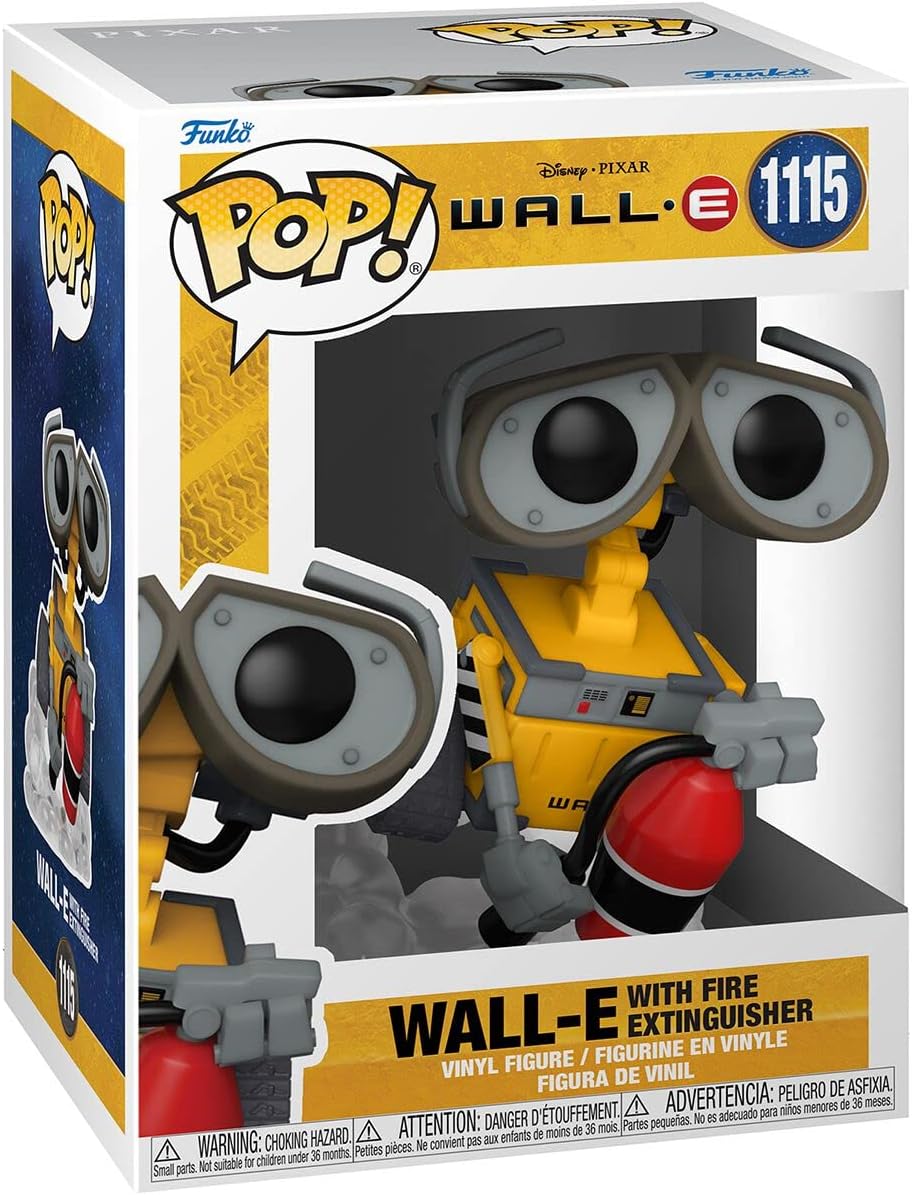 Funko Pop Disney: Wall-E- Wall-E w/Fire Extinguisher