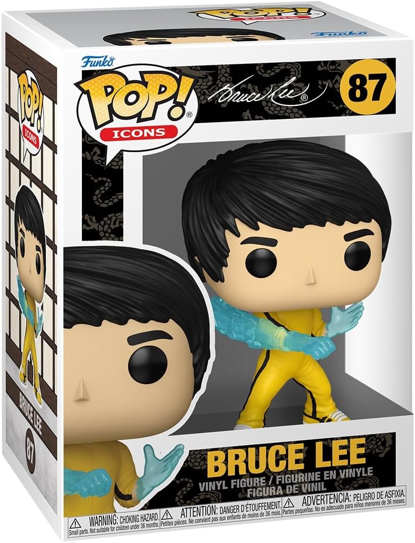 Funko POP Icons: Bruce Lee - Collectable Vinyl Figure