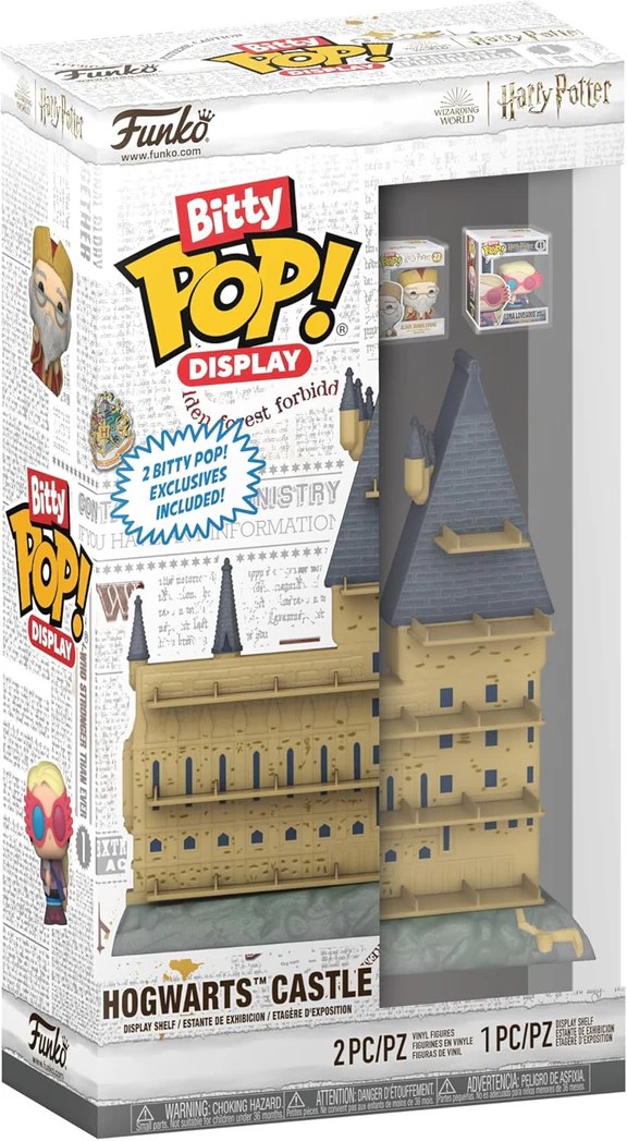 Funko Bitty Pop Display Hogwarts Castle