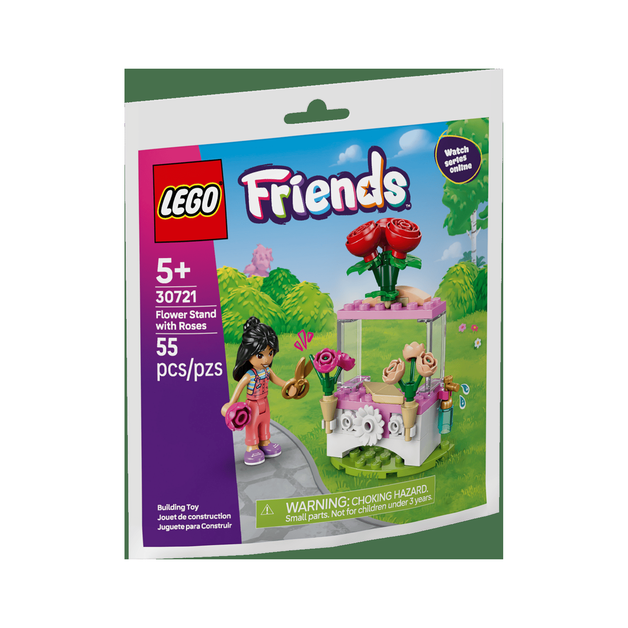 LEGO 30721 FLOWER STAND WITH ROSES V29