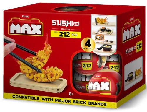 Premium Sushi Bar Collection Building Block Capsules