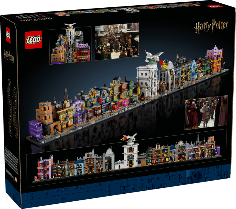 LEGO 76444 DIAGON ALLEY™ WIZARDING SHOPS V29