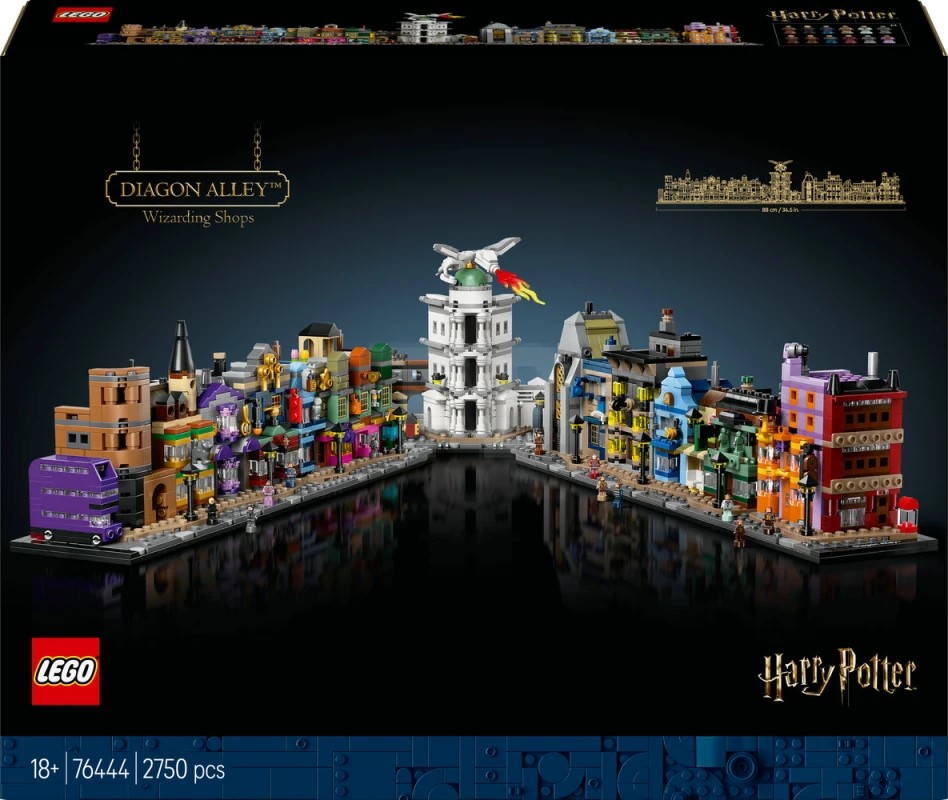 LEGO 76444 DIAGON ALLEY™ WIZARDING SHOPS V29