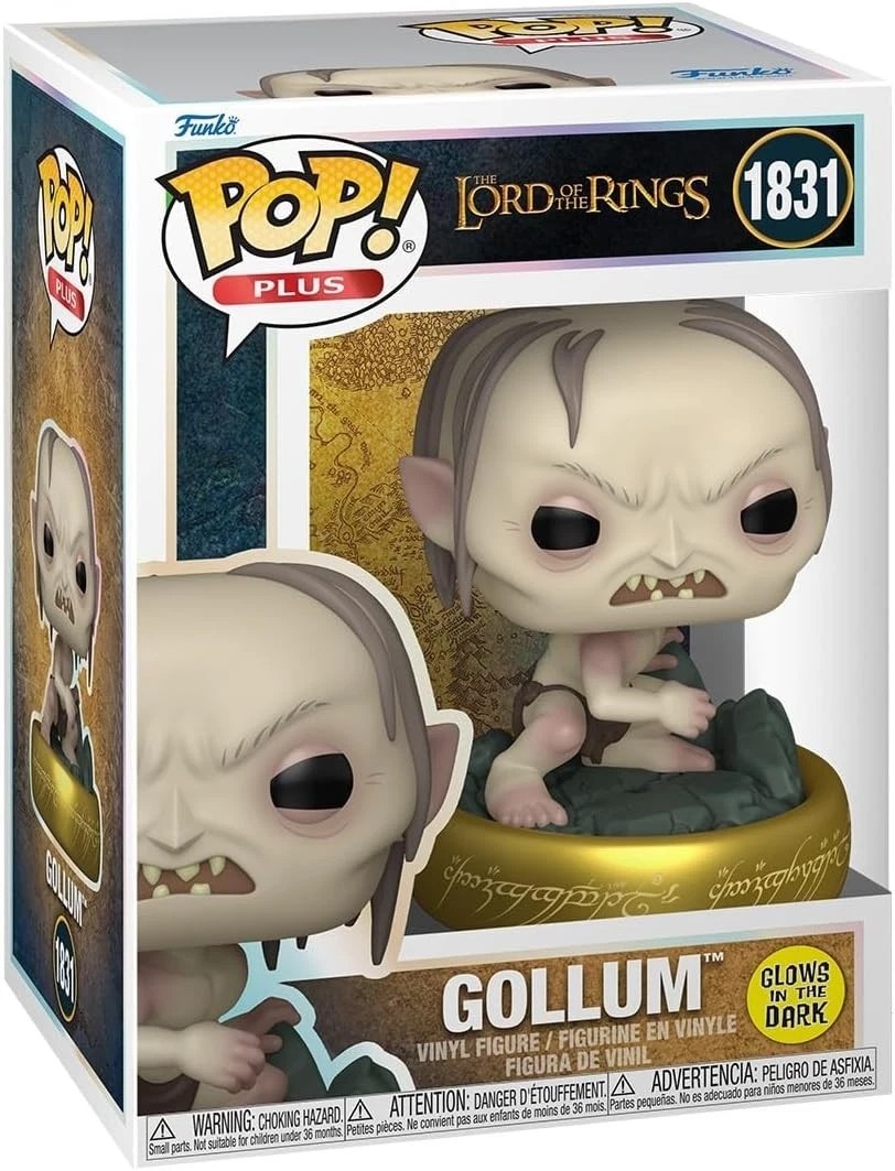 Funko Pop! Plus: The Lord of The Rings - Gollum - Glow in The Dark