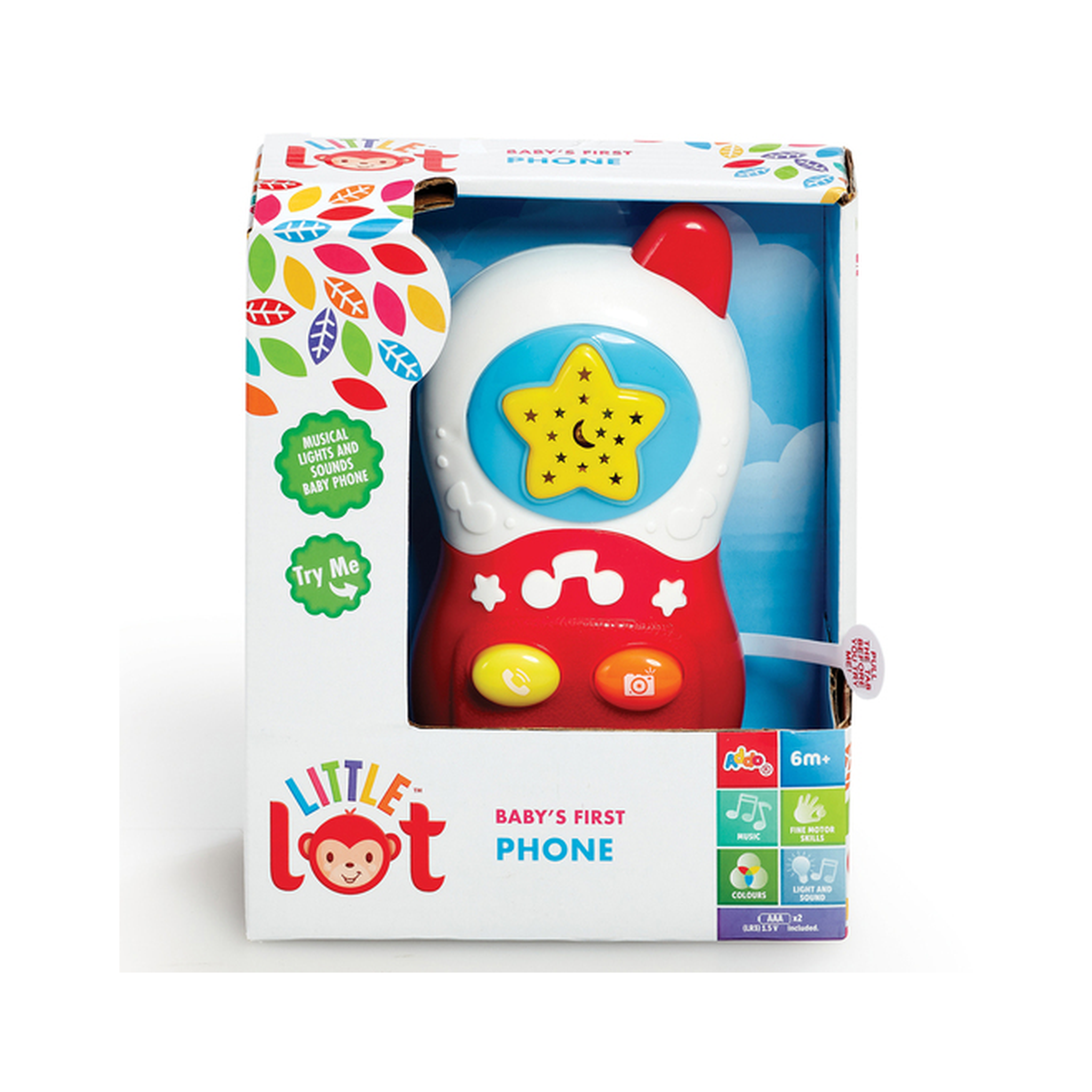 Oyun telefonu Addo 312-15146-B Little Lot Baby's First Phone, məhsul 
çeşiddə