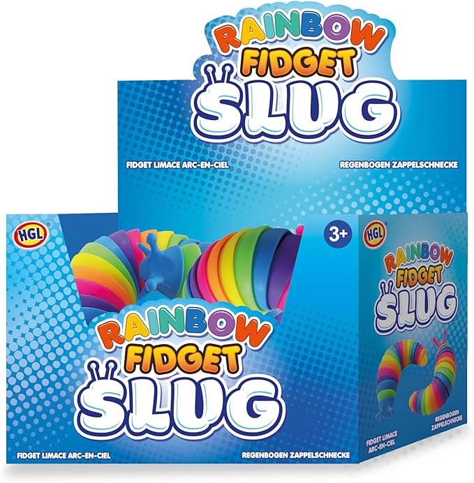 Antistress oyuncaq One for Fun Rainbow Fidget Slug, 19 sm, 3+ yaş, 1 əd, 
məhsul çeşiddə
