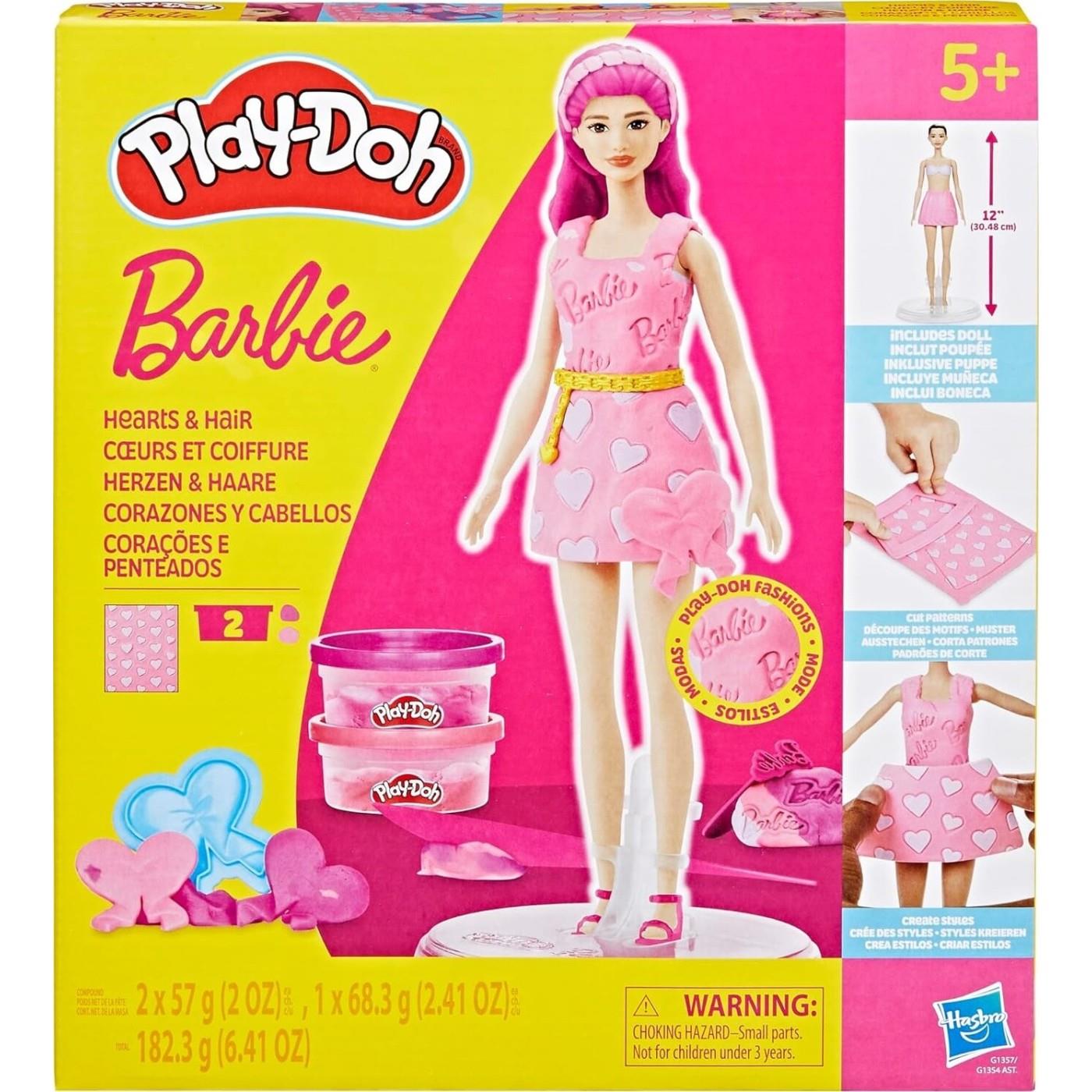 PLAY DOH BARBIE ÜRƏK VƏ SAÇ