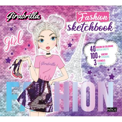 Girabrilla Fashion Sketch Book