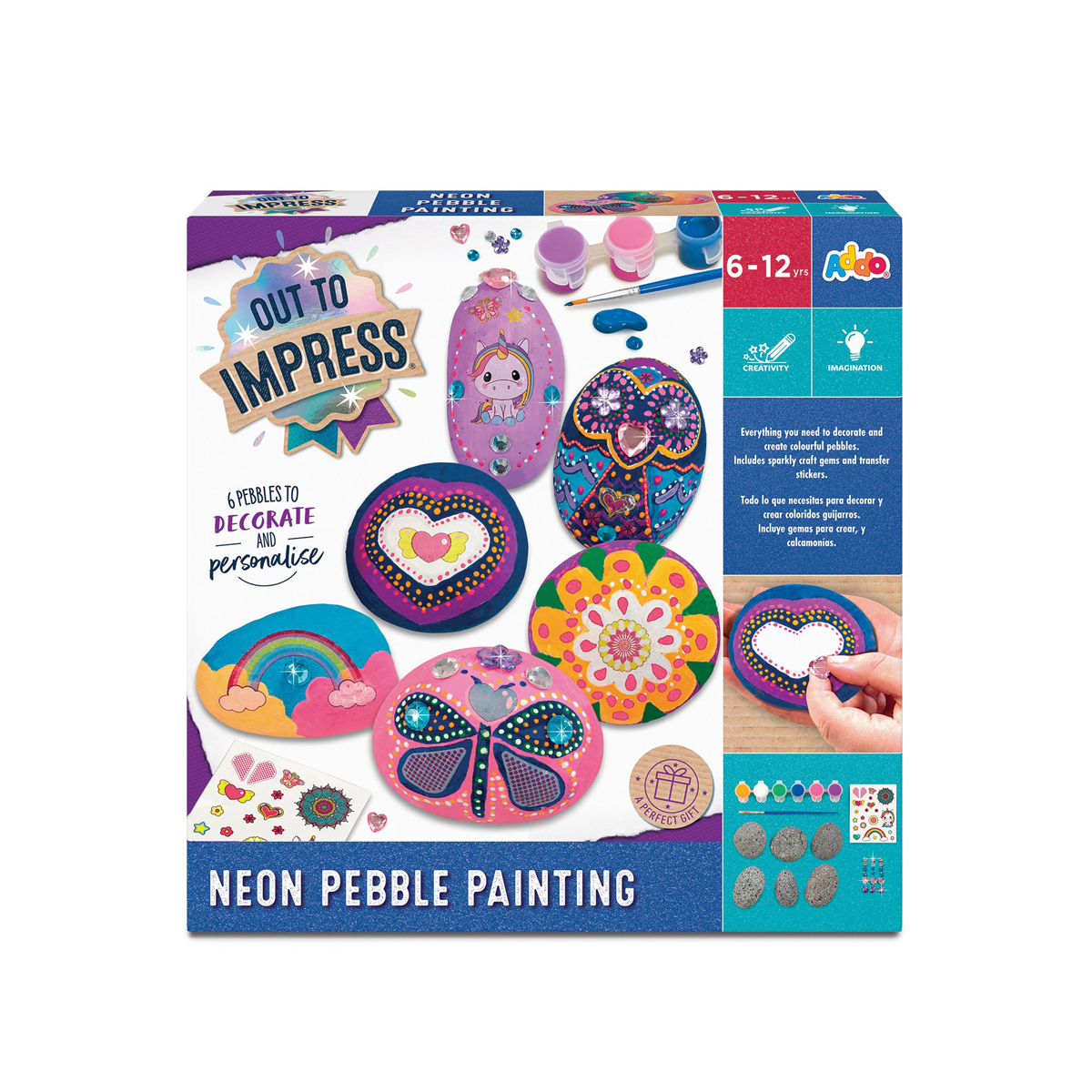 OUT TO IMPRESS NEON PEBBLE PAINT A25