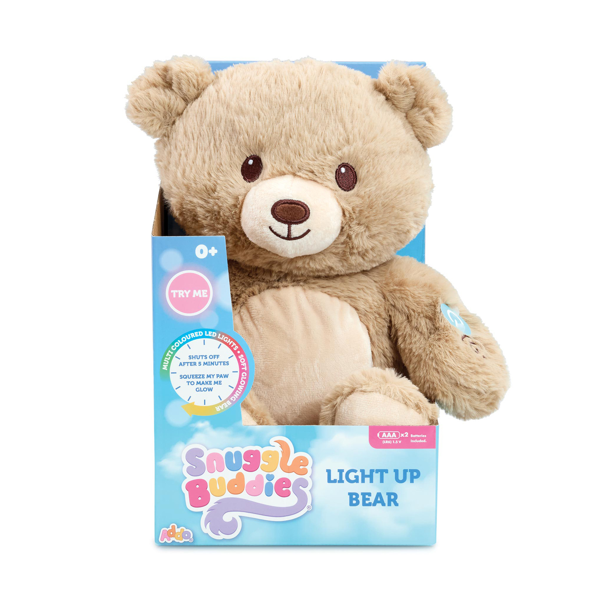 SNUGGLE BUDDIES LIGHT UP BEAR A25