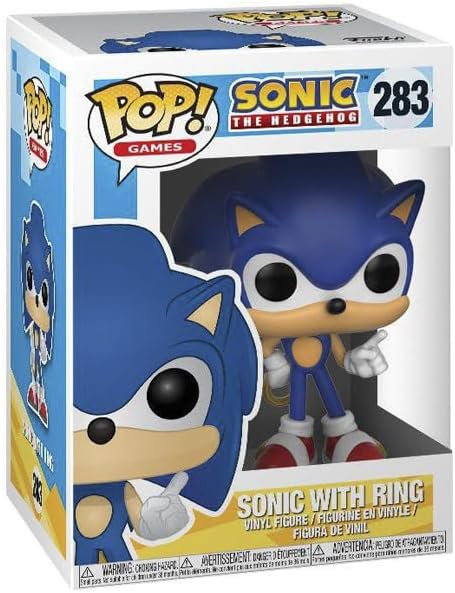 POP Games: Sonic - Sonic with Ring Collectible Toy