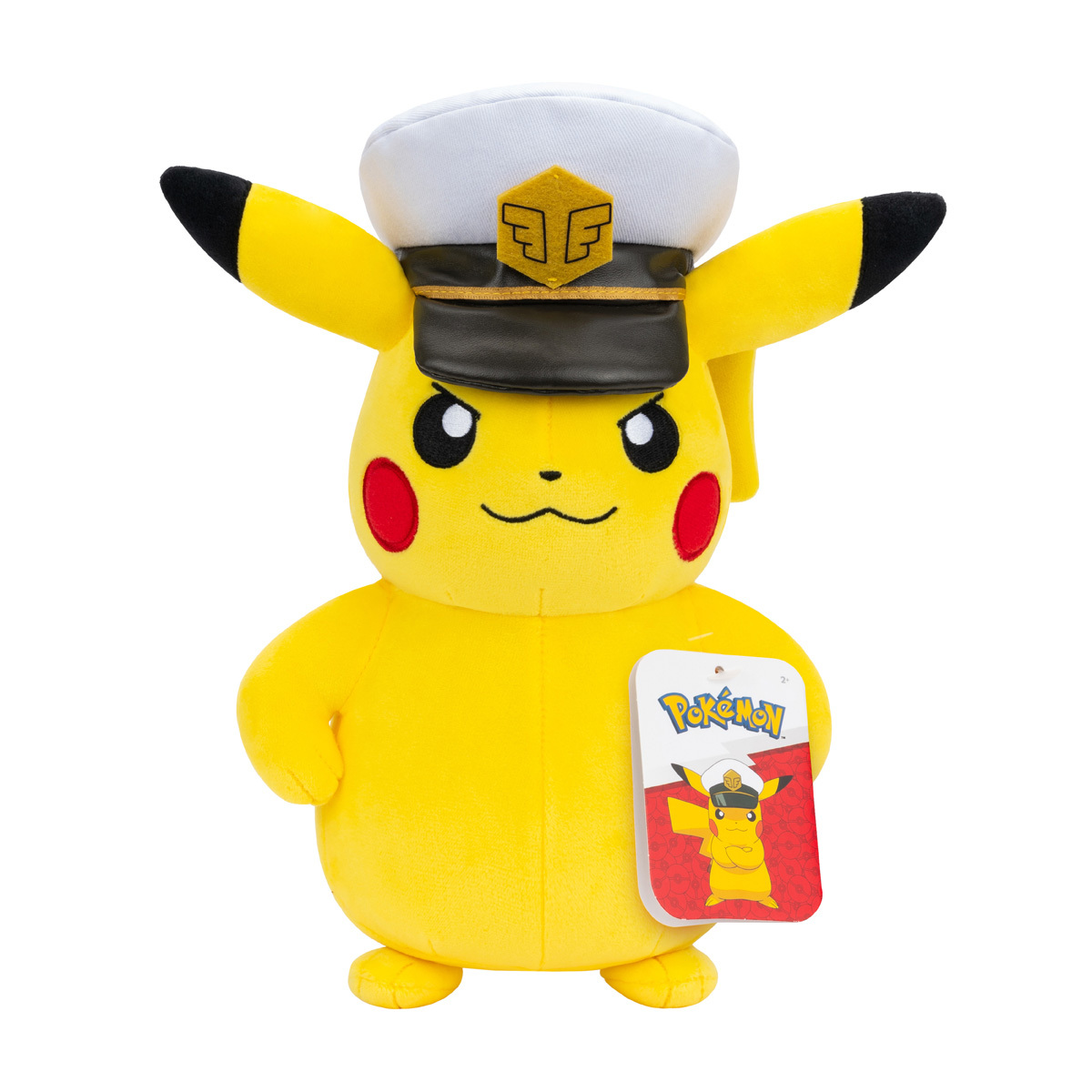 Pokémon Captain Pikachu – 20 sm Yumşaq Oyuncaq