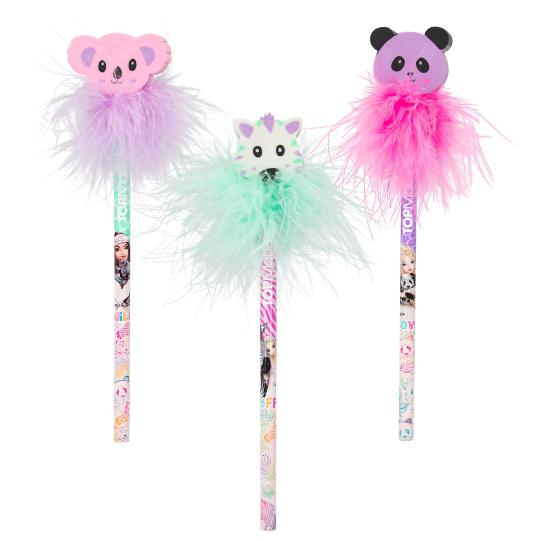 TOPMODEL PENCIL WITH ERASER-TOPPER WILD