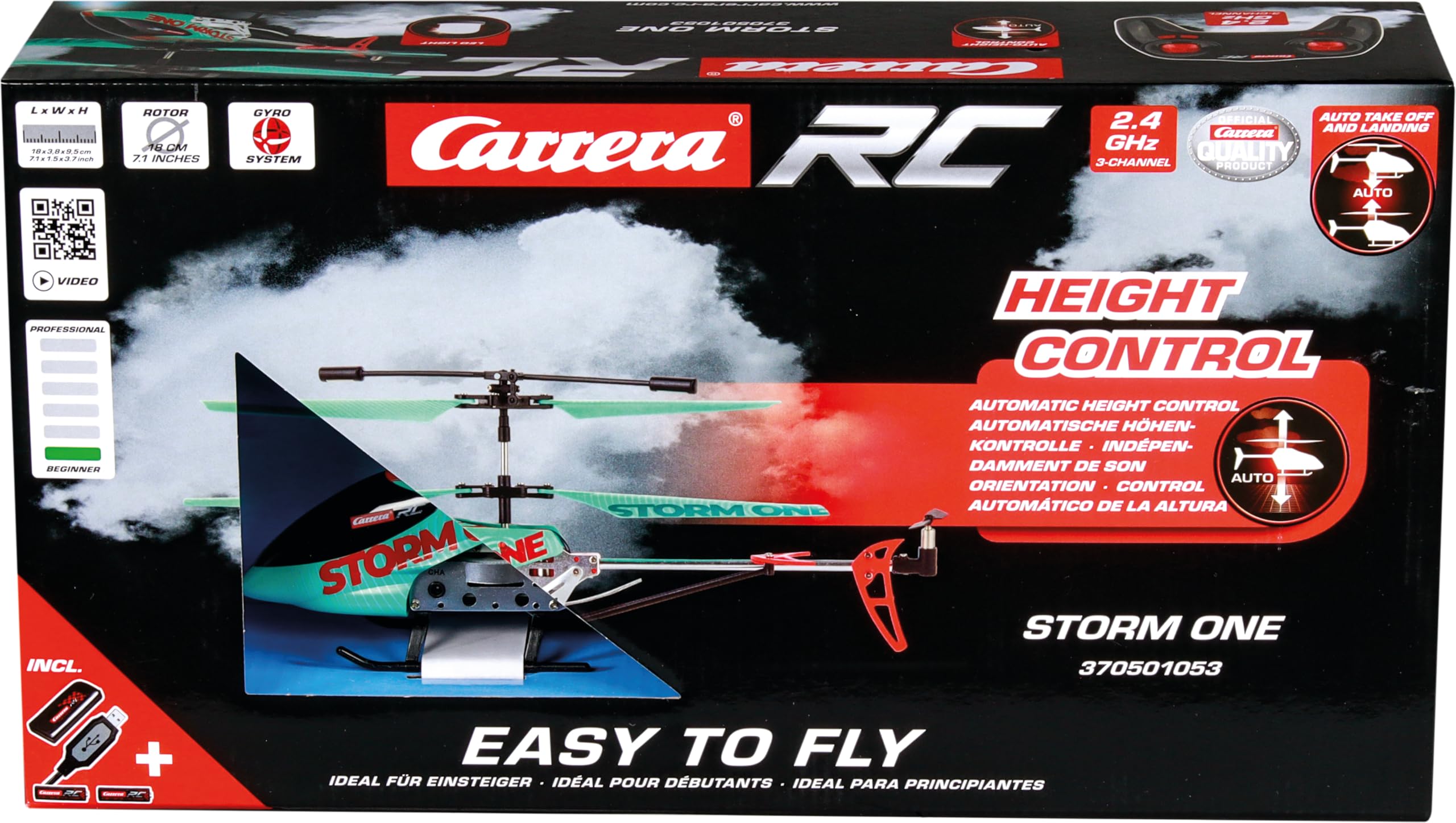 Radio helikopter Carrera RC Storm One