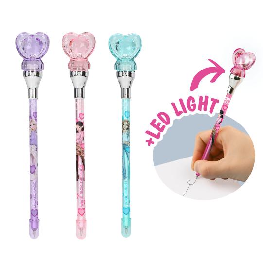 TOPMODEL BALL PEN WITH HEART-LIGHT MY BFF