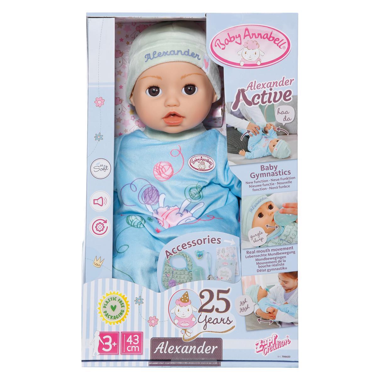 Baby Annabell Active Alexander 43Cm