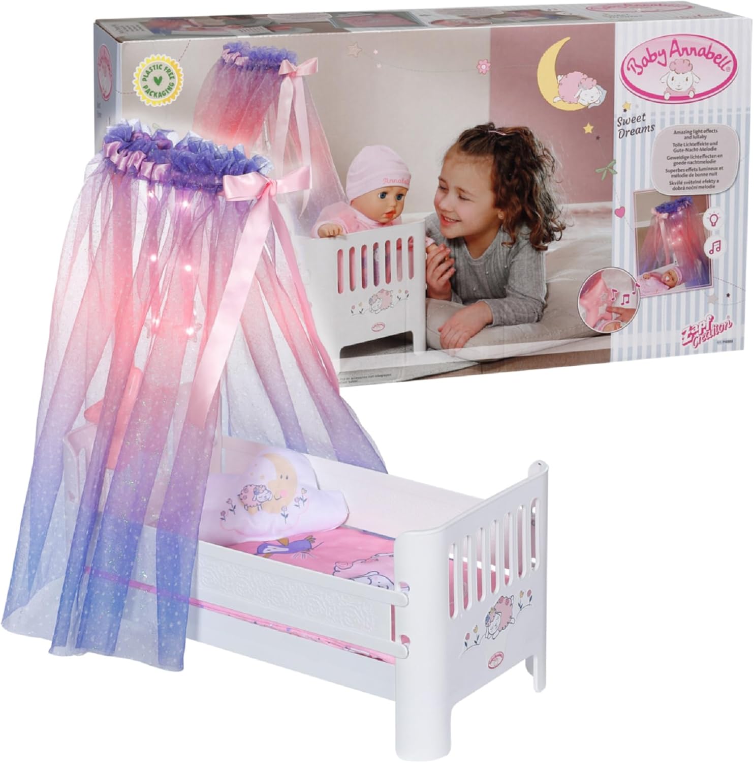 Baby Annabell Sweet Dreams Bed