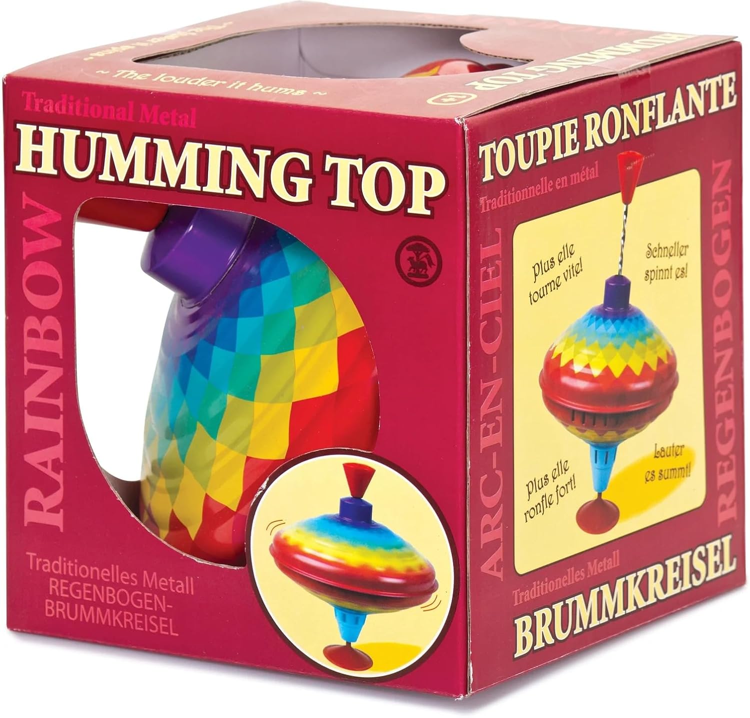 RAINBOW HUMMING TOP