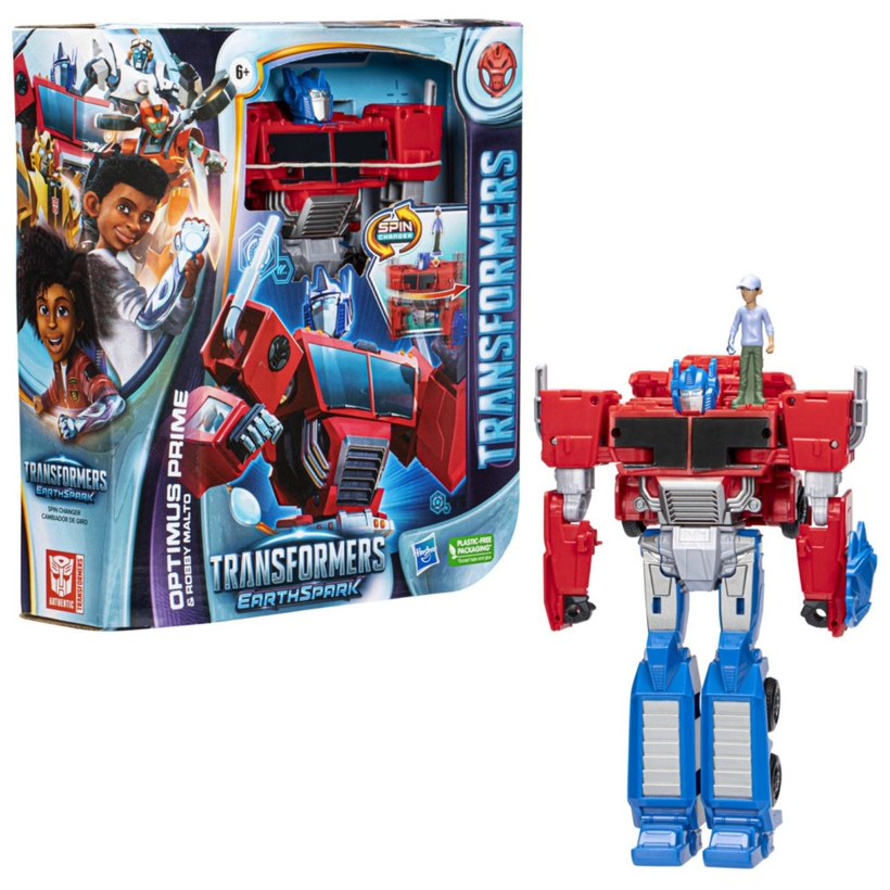 Tra Earthspark Spinchanger Optimus