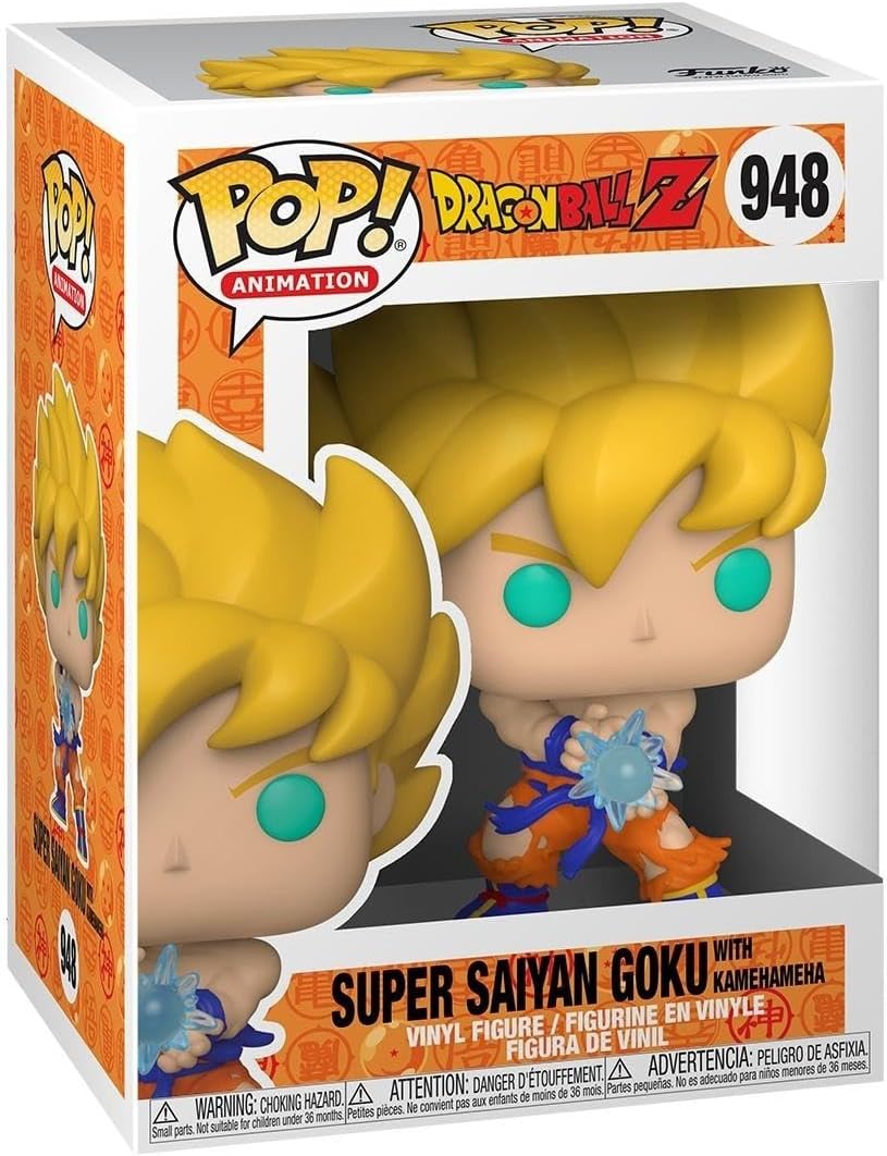 POP ANIMATION: DBZ S9- SS GOKU W/ KAMEHAMEHA WAVE
