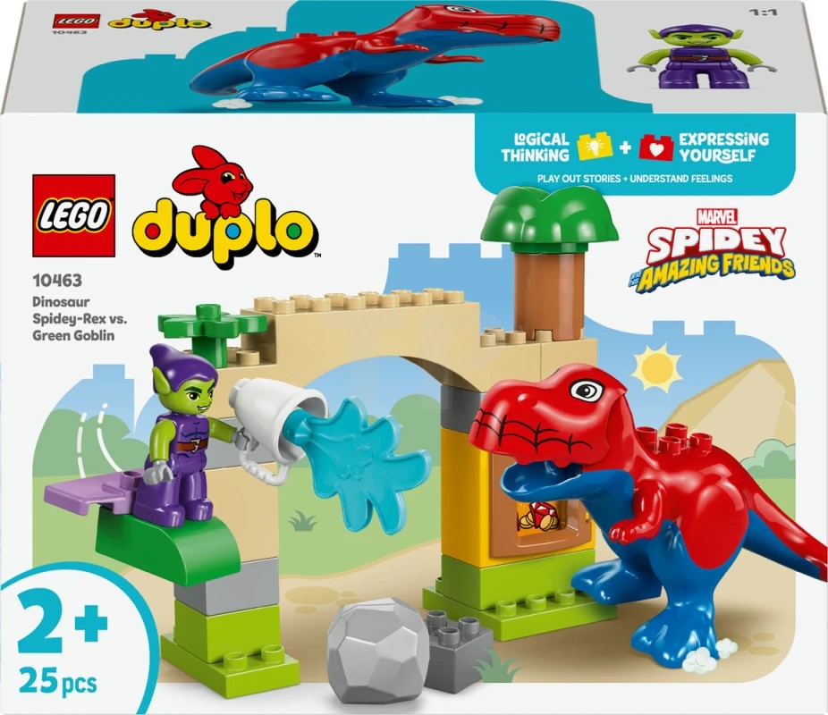 LEGO 10463 “Dinozavr Spidey-Qırmızı Yaşıl Qoblinə qarşı
