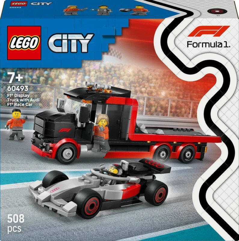 LEGO City 60493 “Audi F1 Yarış Maşını ilə F1 Yük Maşını”