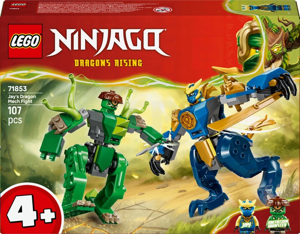 LEGO NINJAGO 71853 “Cey və Dragon Mech döyüşü