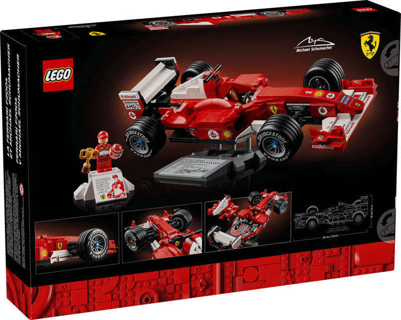 LEGO Icons 11375 “Ferrari F2004 və Michael Schumacher”