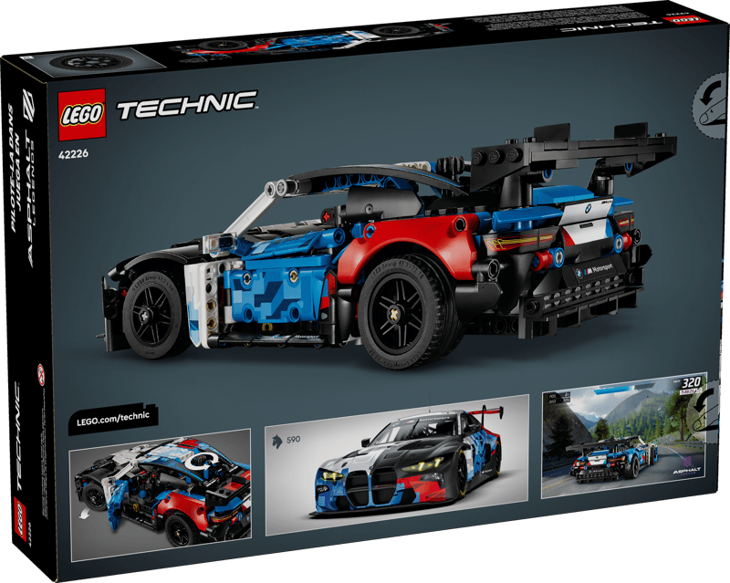 LEGO Icons “BMW M4 GT3 EVO – yarış avtomobili”