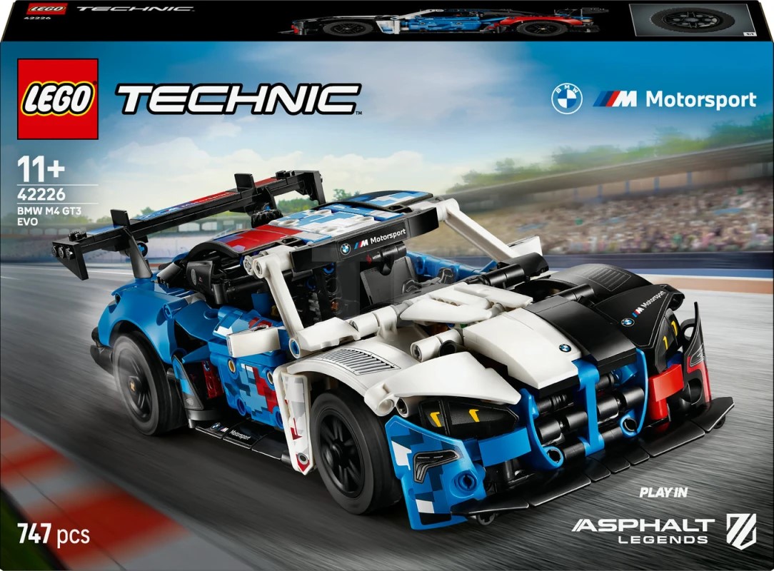 LEGO Icons “BMW M4 GT3 EVO – yarış avtomobili”42226