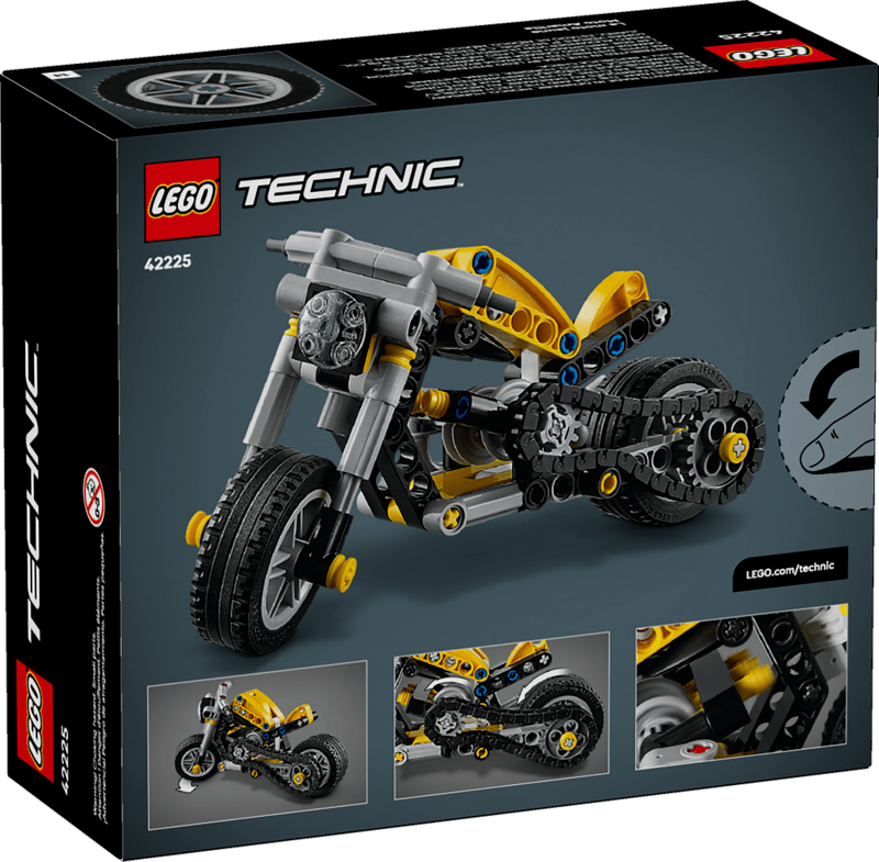 LEGO Technic 42225 “Sarı Motosiklet”