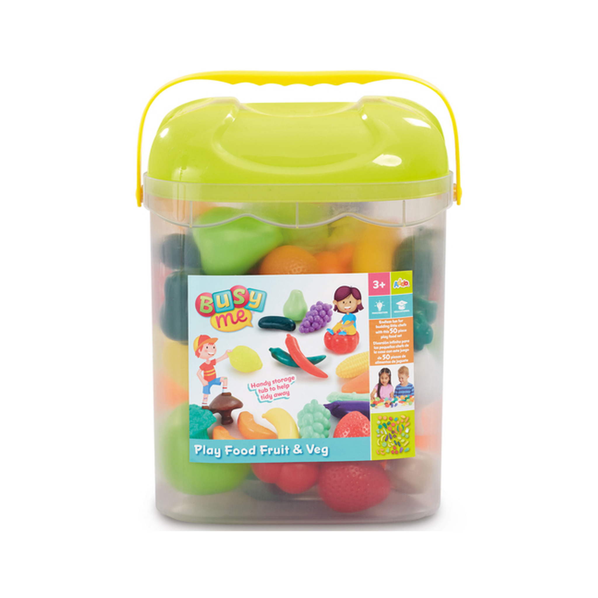 Oyun dəsti Addo Play LTD Busy Me Fruit Veg 315-13137-B, 50 əd, 3+ yaş