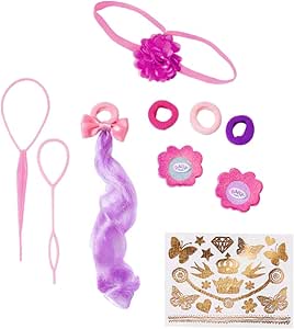 Saç düzümü üçün aksessuarlar Zapf Creation Baby Born Sister 825396, 
rəngbərəng