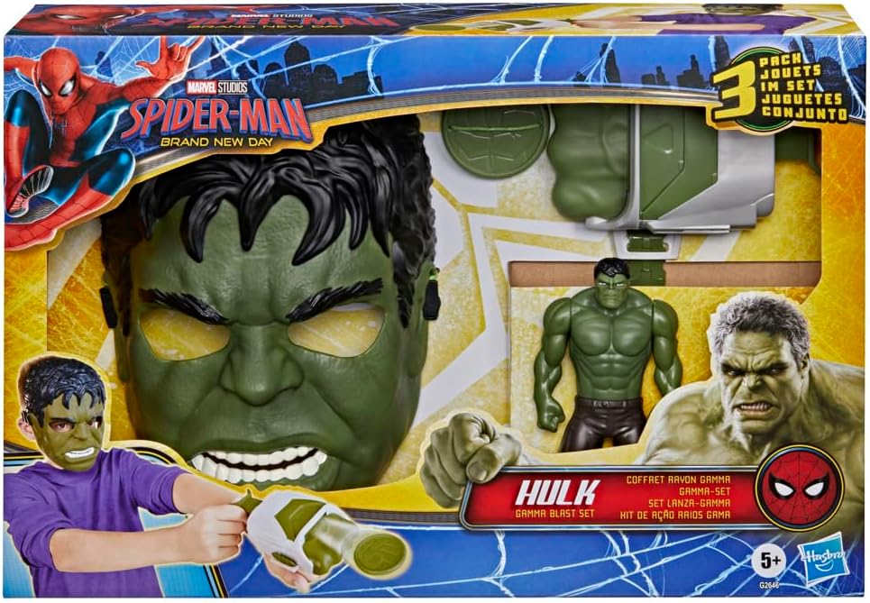 Spiderman Bom Hulk Figure and Role Play
