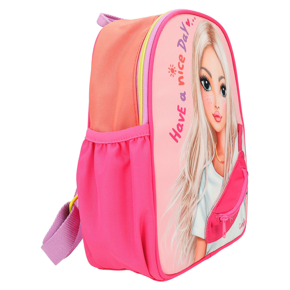 Topmodel Small Backpack With Applicated Crossback