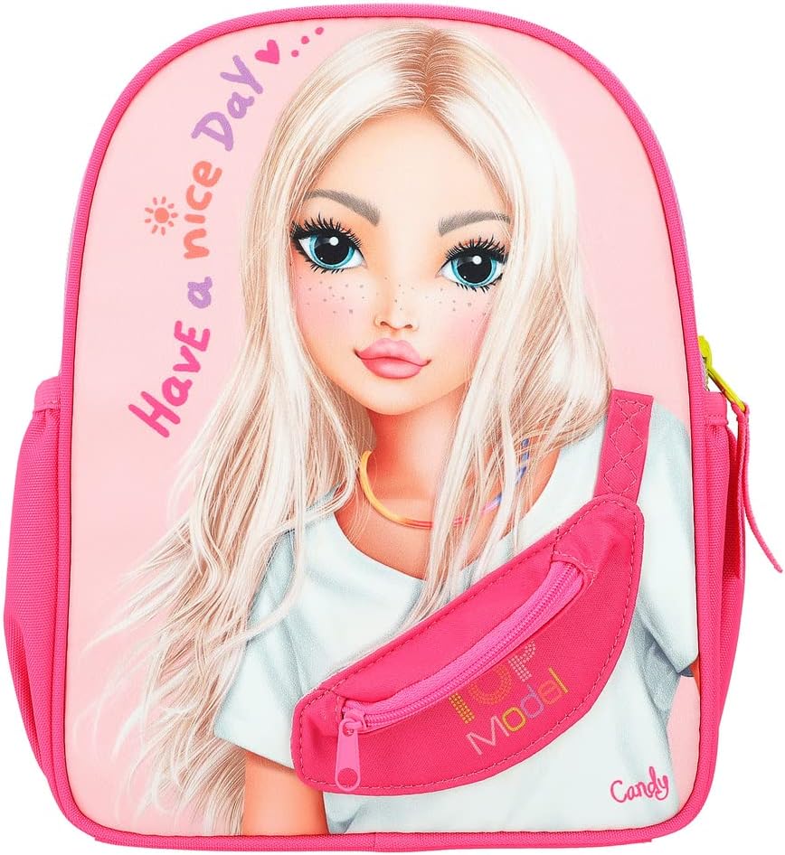 Uşaq bel çantası Motto Depesche Top Model Happy Application, çəhrayı