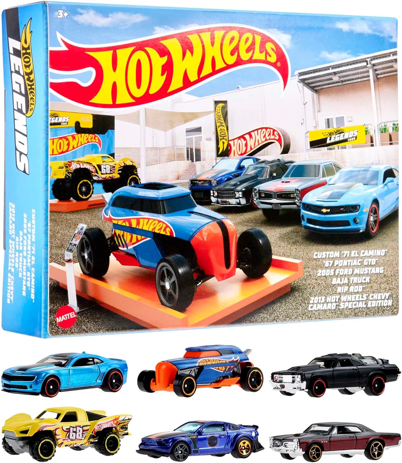 HOT WHEELS ƏFSANƏLƏRİ ÇOXPAKETLİ