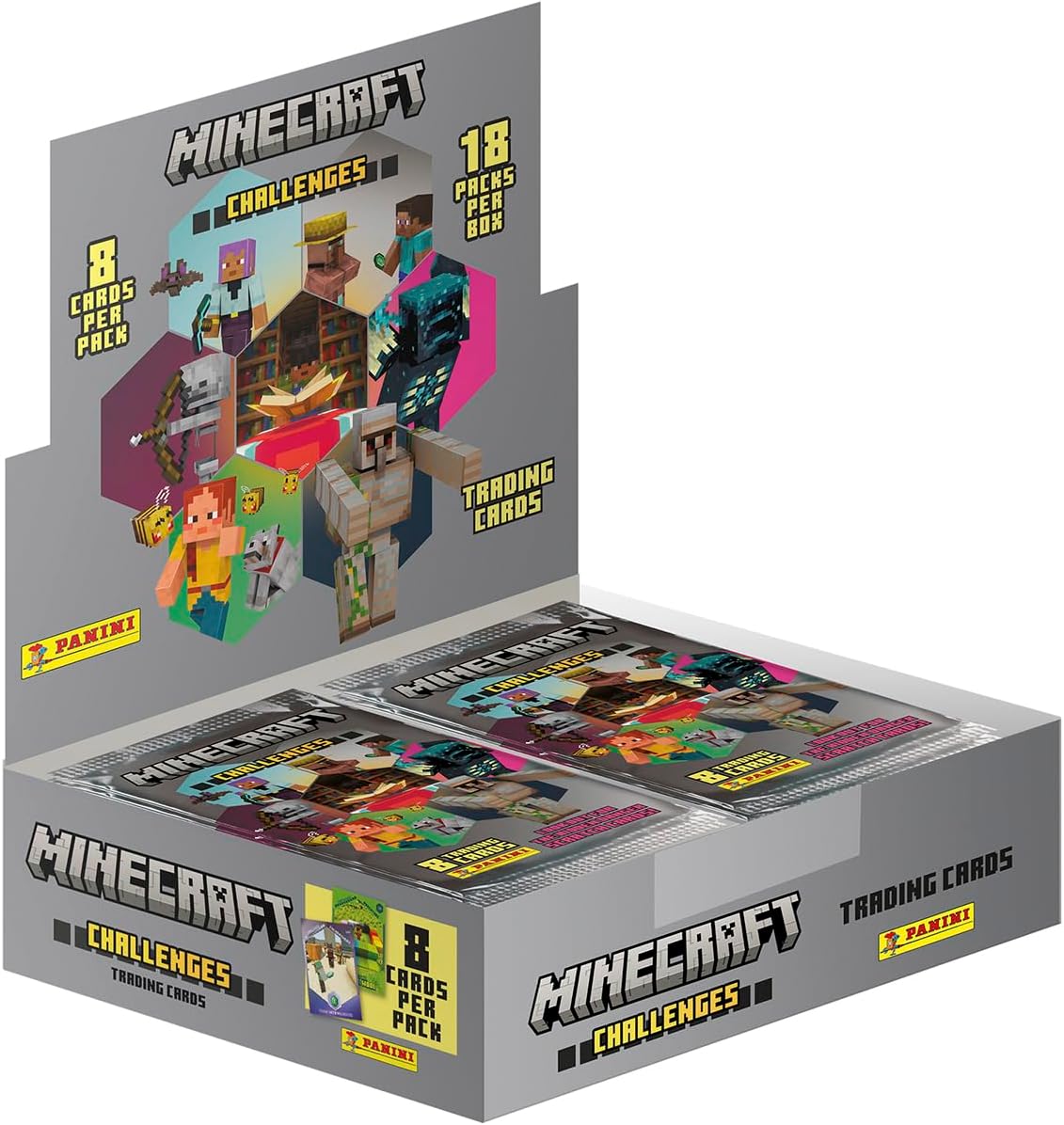 18 PACKETS BOX MINECRAFT