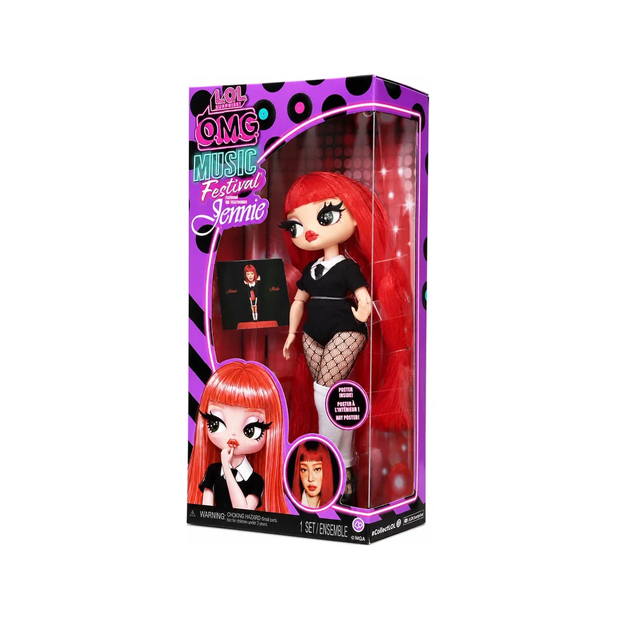 L.O.L. Surprise! O.M.G. Music Festival K-POP Jennie Doll