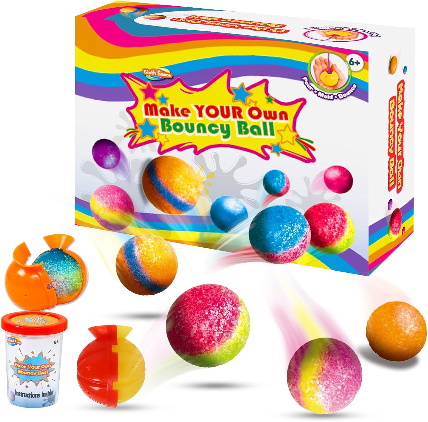 MAKE YOUR OWN BOUNCY BALLS