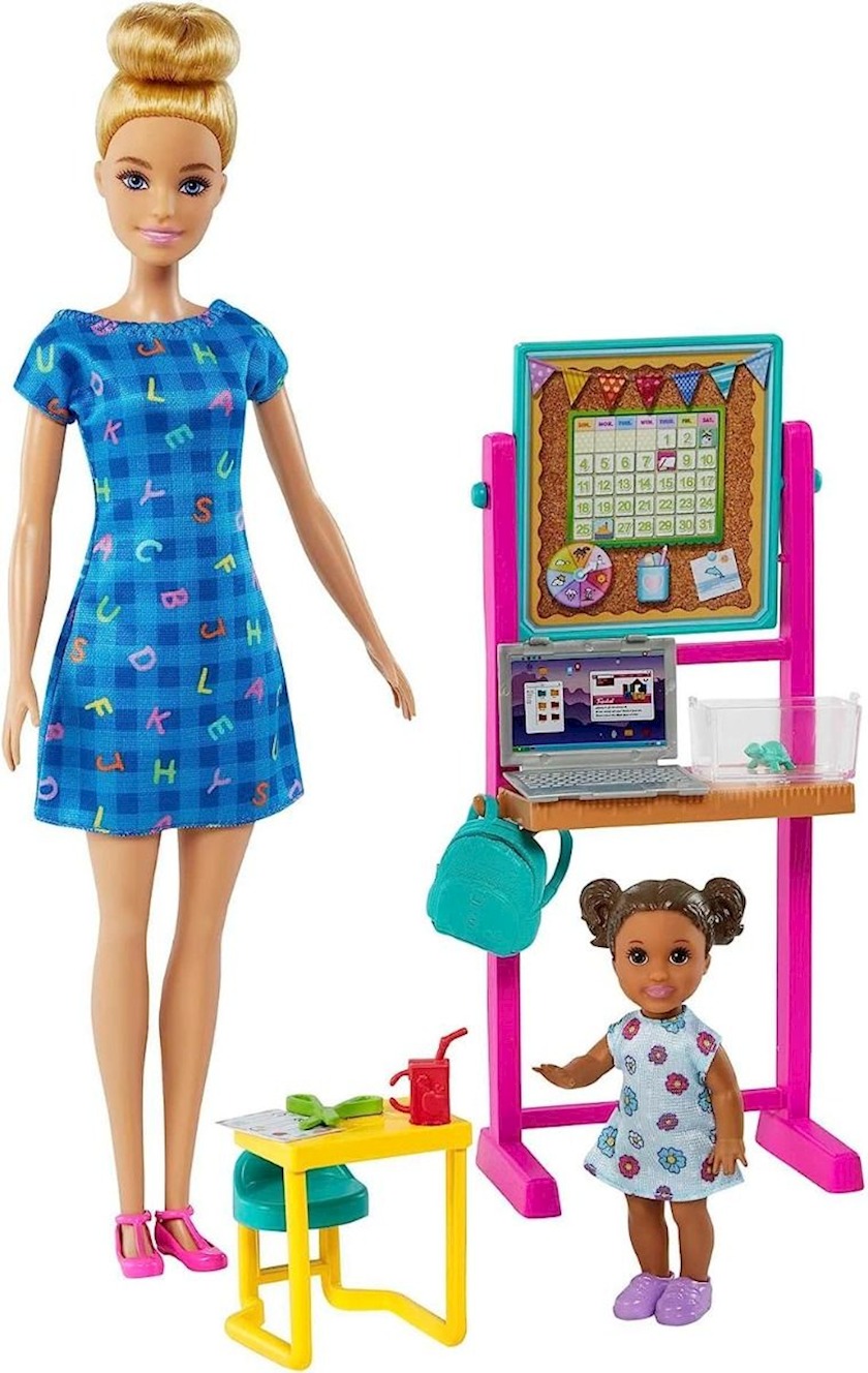 Oyun dəsti Mattel Barbie You Can Be Anything Teacher HCN19, 3+ yaş