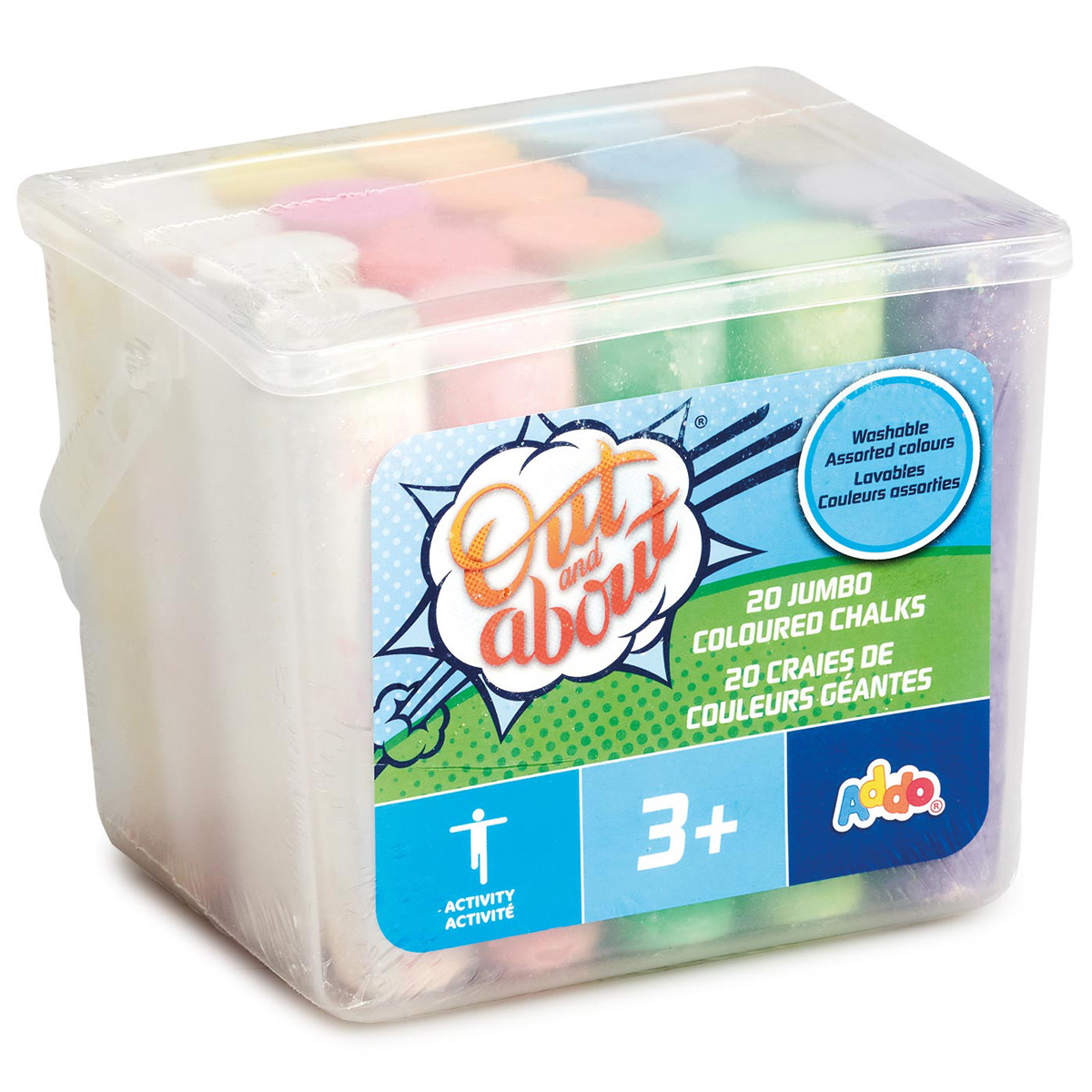 Out And About 20 Jumbo Chalks