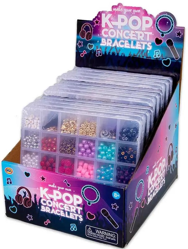 MAKE YOUR OWN K-POP CONCERT BRACELETS - BUMPER SET IN CDU