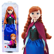 Disney Frozen Anna Fashion Doll And Accessory Toy Inspired By The Movie