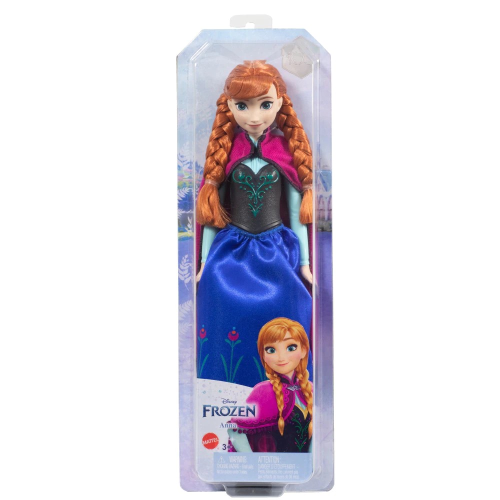 Disney Frozen Anna Fashion Doll And Accessory Toy Inspired By The Movie