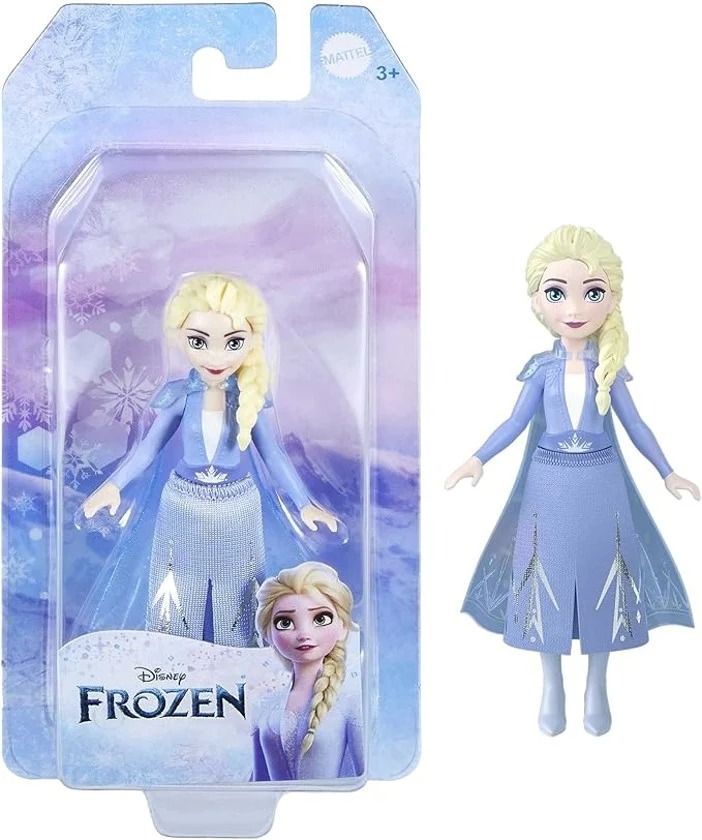 Kukla Mattel Disney Frozen Small Doll Elsa HPL56, 3+ yaş