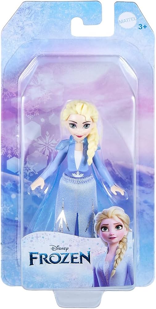 Kukla Mattel Disney Frozen Small Doll Elsa HPL56, 3+ yaş