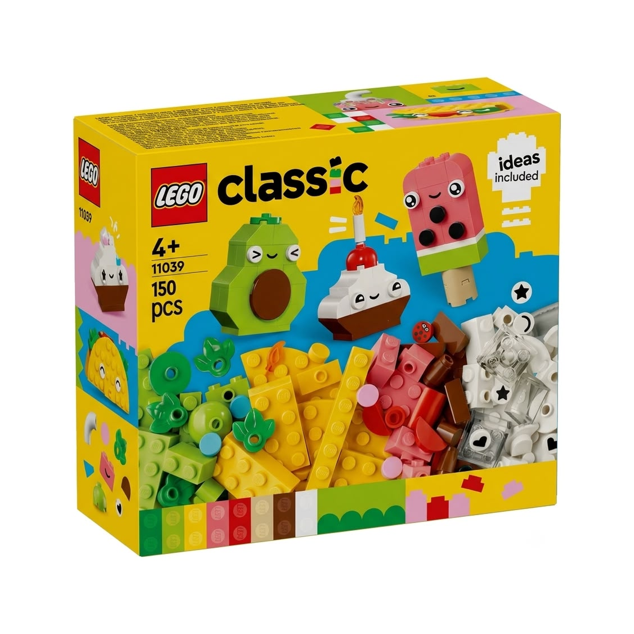 Konstruktor LEGO Classic Creative Food Friends 11039, 4+ yaş, 150 element