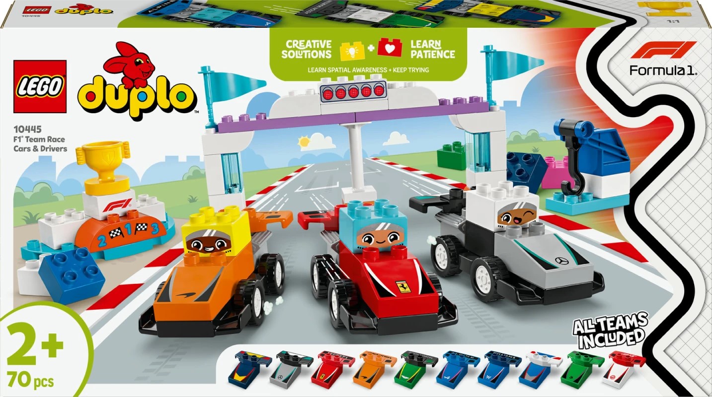 LEGO 10445 F1® TEAM YARIŞ MAŞINLAR & DRIVERS V29