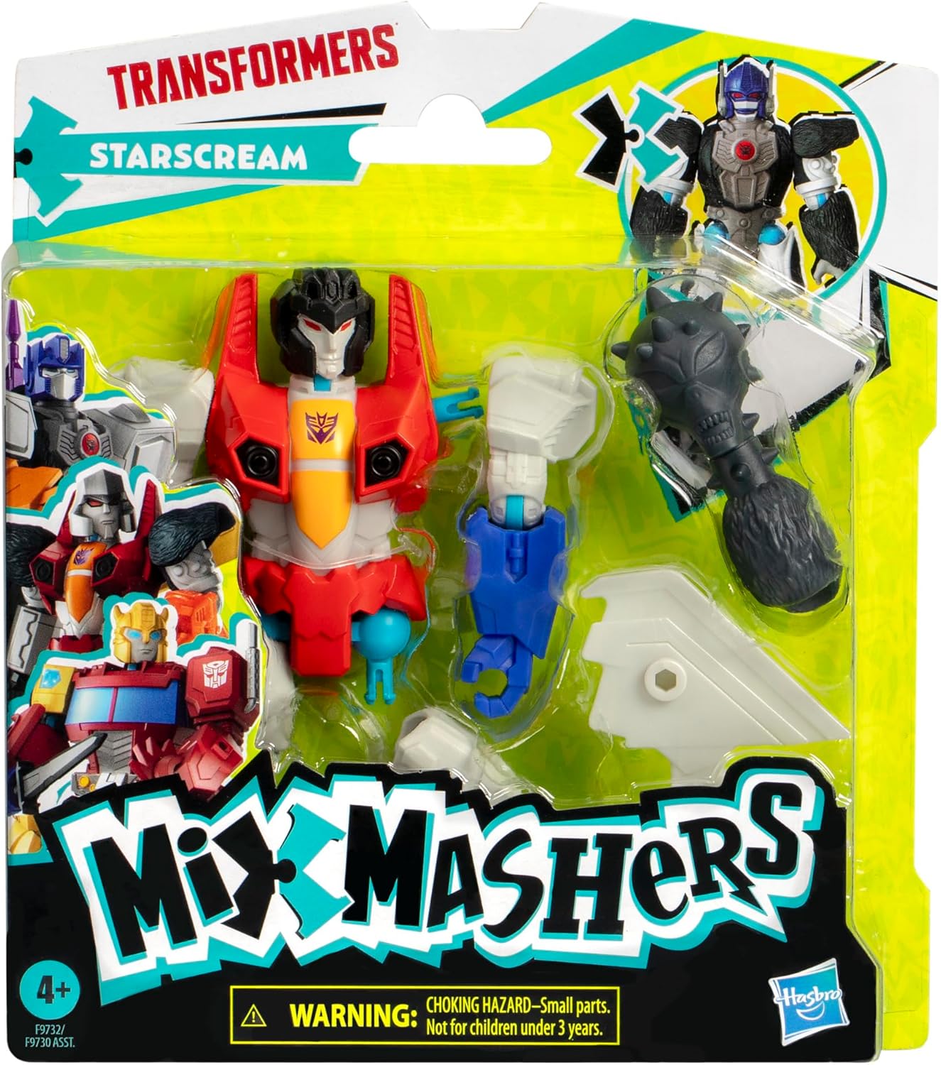 Transformers Personalised Starscream Mix and Match Figure with Accessories